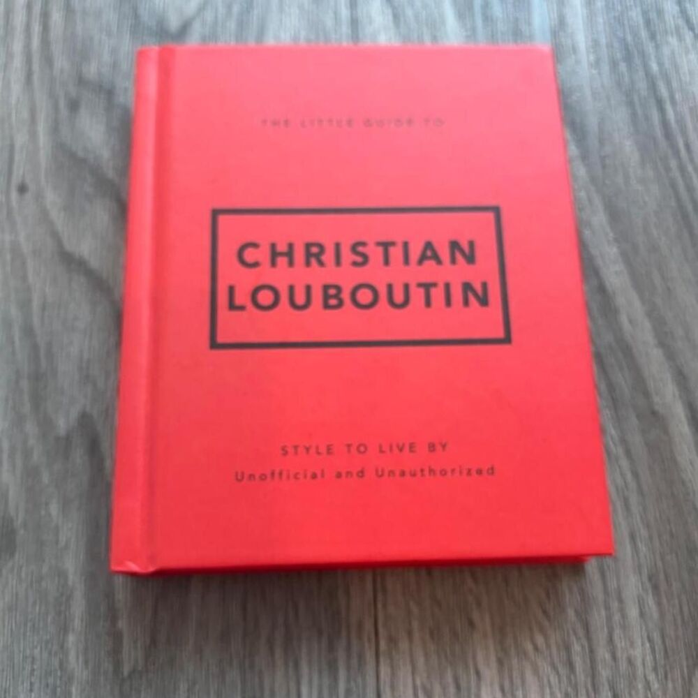 Christian Louboutin “Style to Live By” Quote Book, Hardback